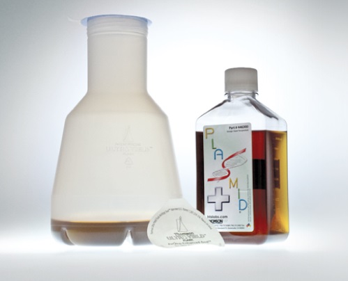 大腸菌＆酵母培養用 三角フラスコ　Ultra Yield Flask
